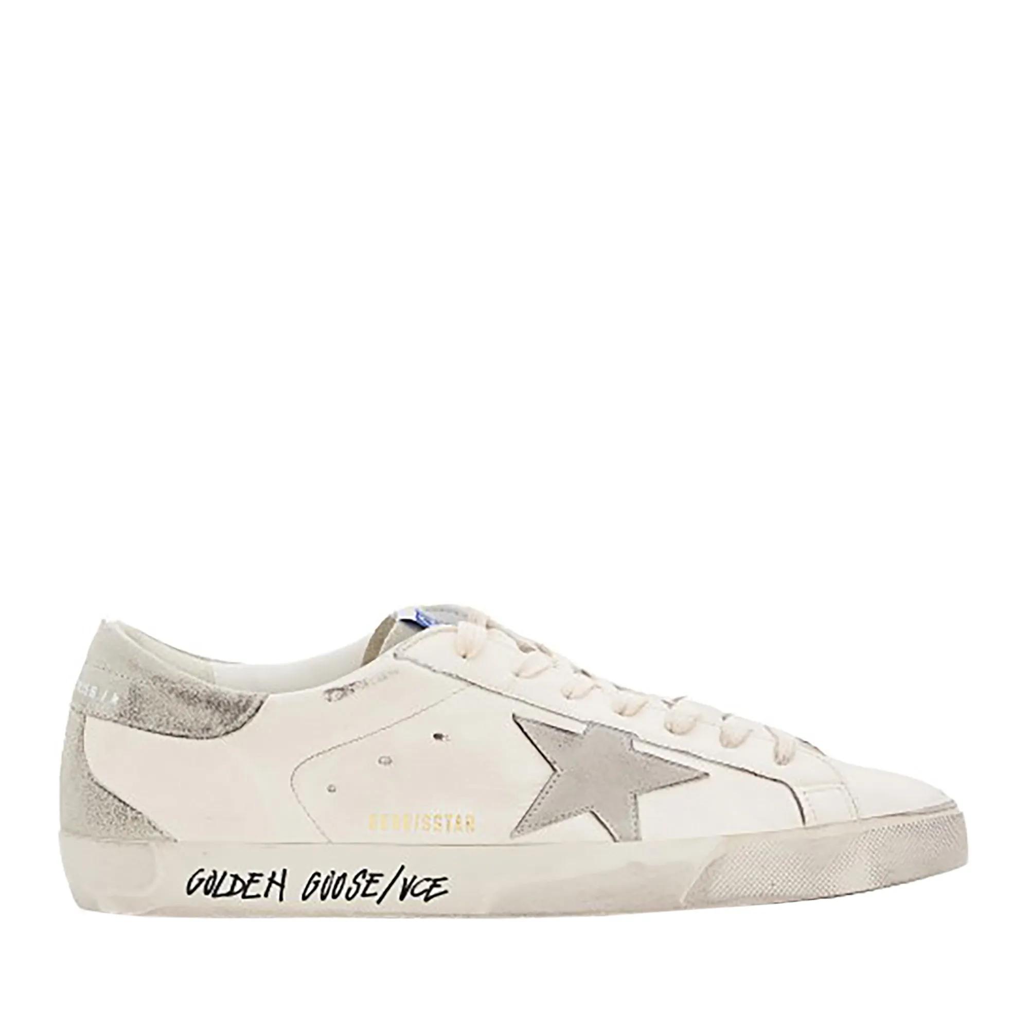 Golden Goose Low-Top Sneaker - Superstar Sneakers - Gr. 42 (EU) - in Weiß - für Herren
