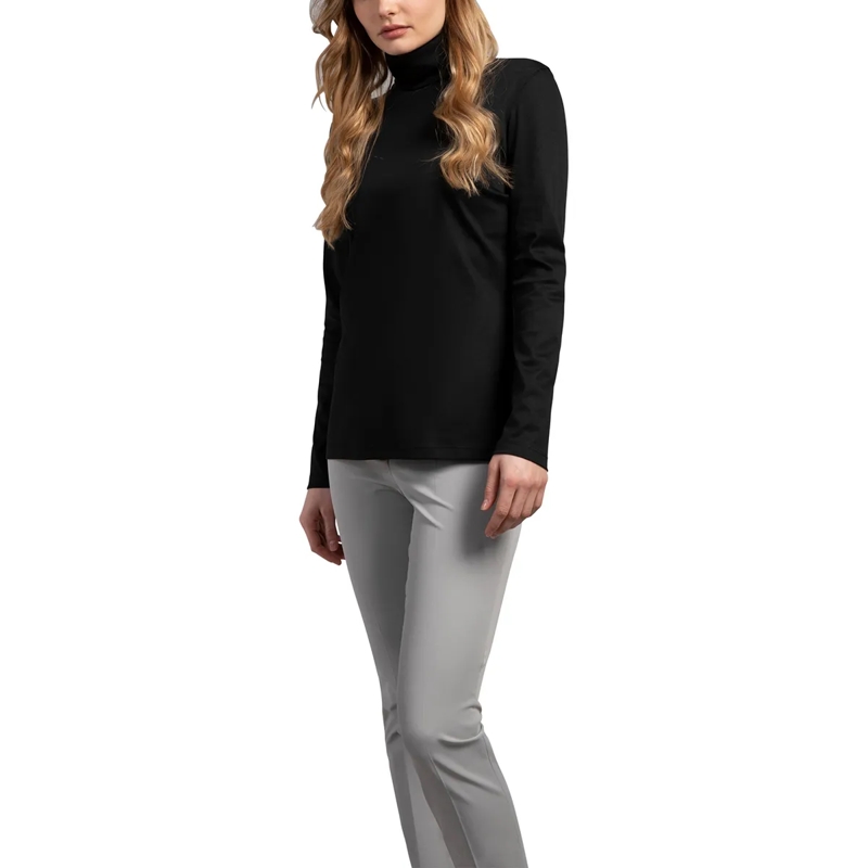 VAN LAACK Bluse Bluse Modern Fit Uni schwarz (Image 9)