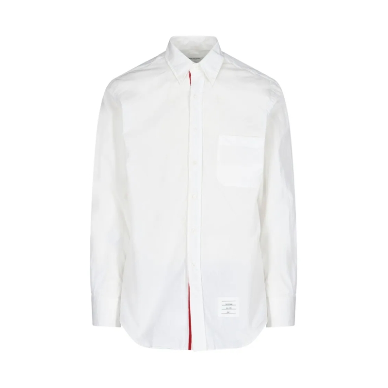 Thom Browne Overhemd White Oxford Shirt – White White