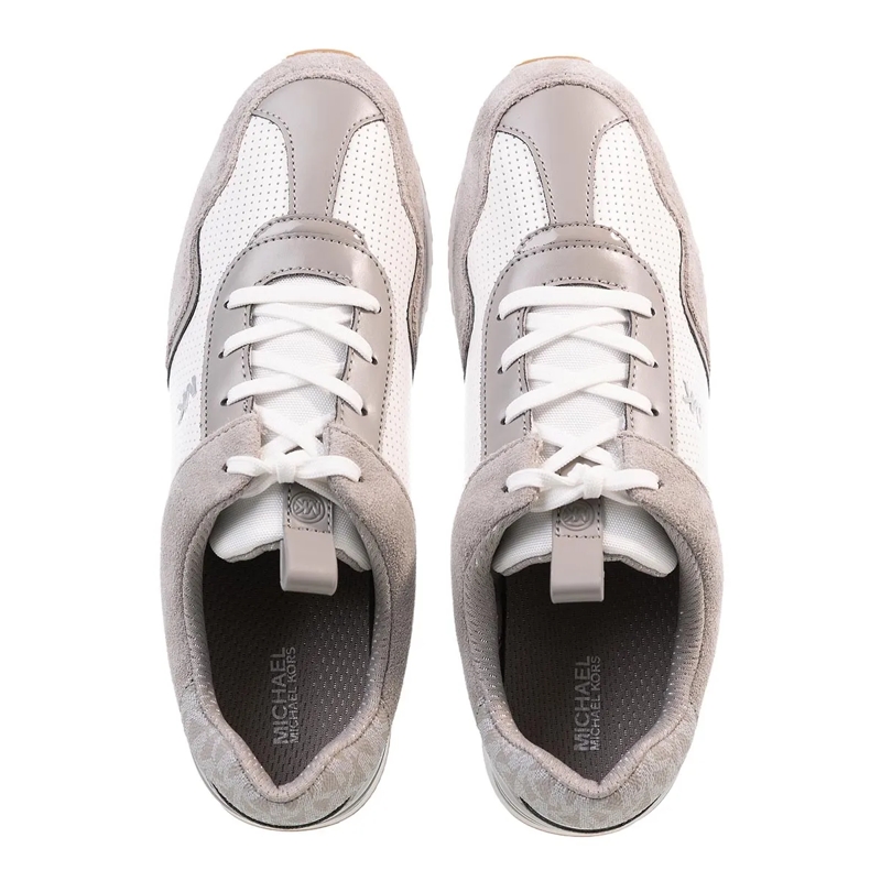 MICHAEL Michael Kors Low-Top-Sneaker Raina Trainer Quarry Grey(Image 7)