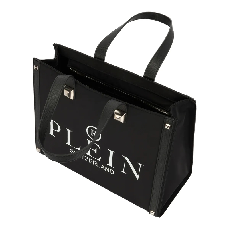 Philipp Plein Shopper Tragetasche Mit Nieten Verziert schwarz(Image 4)