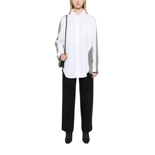 Stella McCartney White Layered Shirt White Skjortor