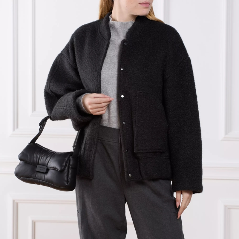 Emporio Armani Schultertasche Shoulder Bag M Nappa Black(Image 2)