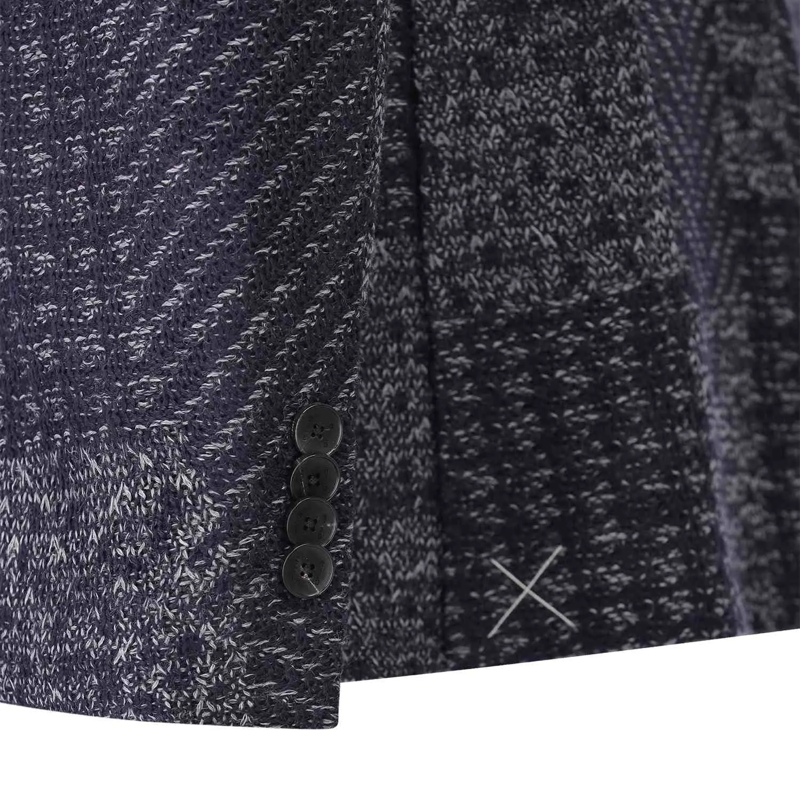 Etro Colbert Sakko aus Woll-Mix blau(Image 5)