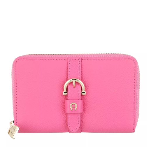 AIGNER Adria Wallet Blossom Pink Flap Wallet