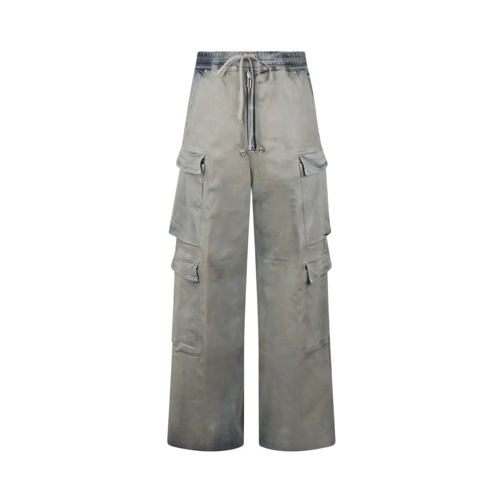 Rick Owens Jeans Double Cargo Jumbo Jeans Blue