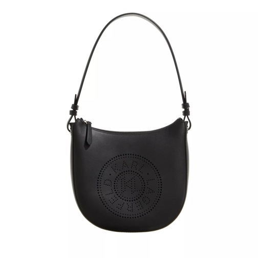 Karl Lagerfeld K/Circle Moon Shb Perforated Black Shoulder Bag