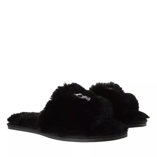 Karl Lagerfeld SALOTTO II Ikonic Twin Slip Black Pantofola da casa