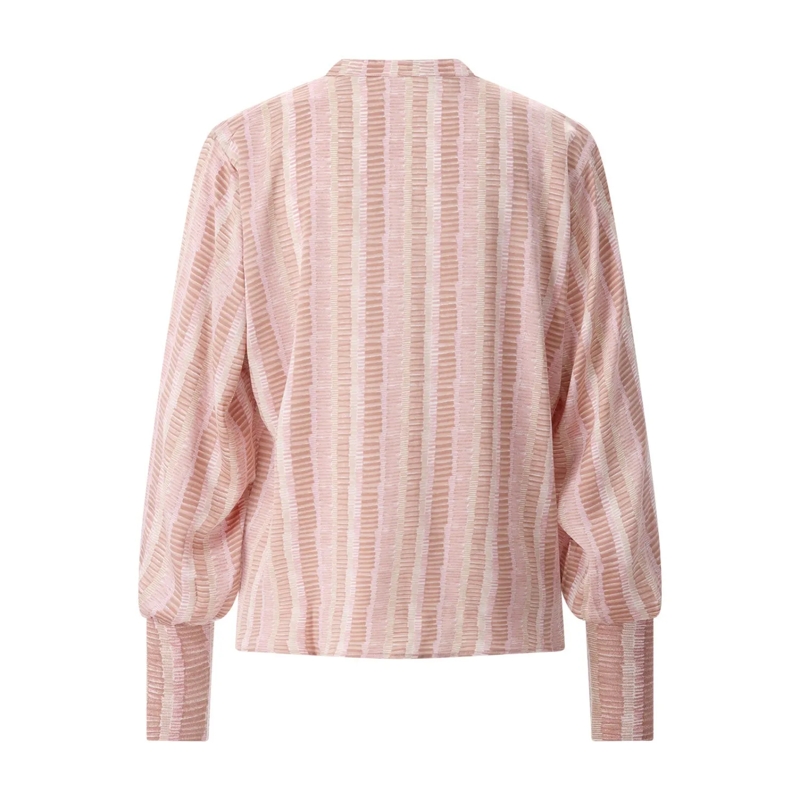 Hemisphere Bluse Bluse Faneli aus Seiden-Mix pink(Image 3)