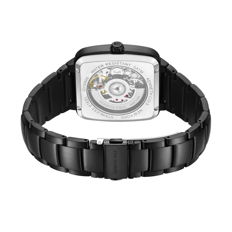 Kenneth Cole Automatikuhr Automatikuhr Broome schwarz(Image 3)