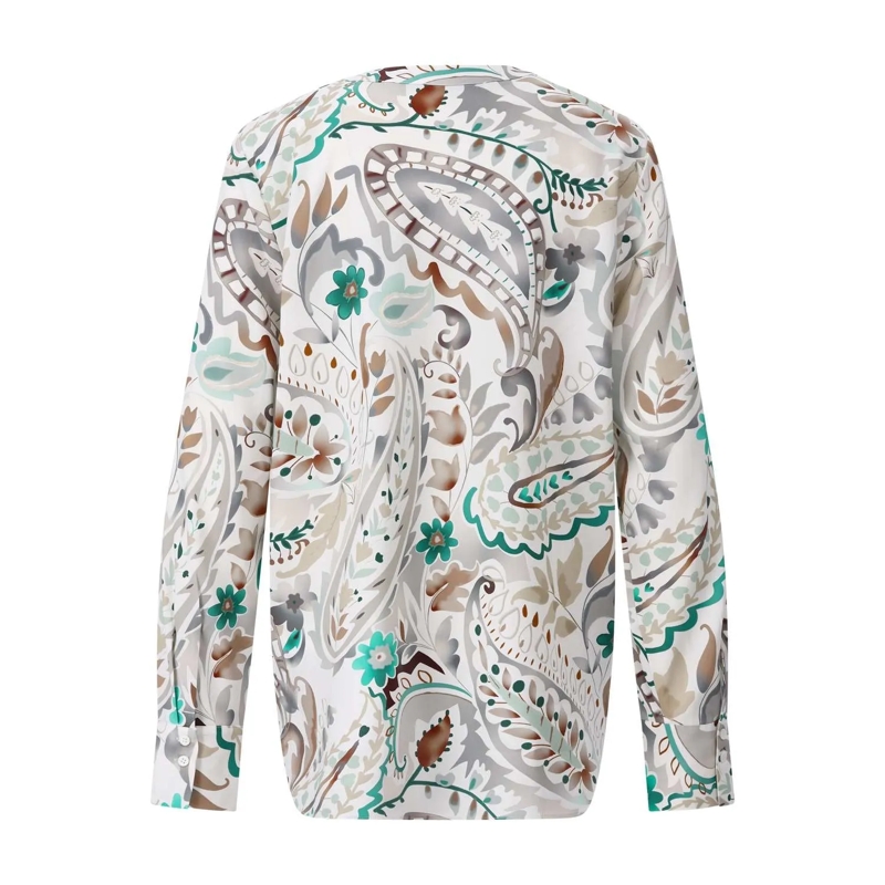 Herzensangelegenheit Bluse Blusenshirt aus Seide Creme(Image 2)