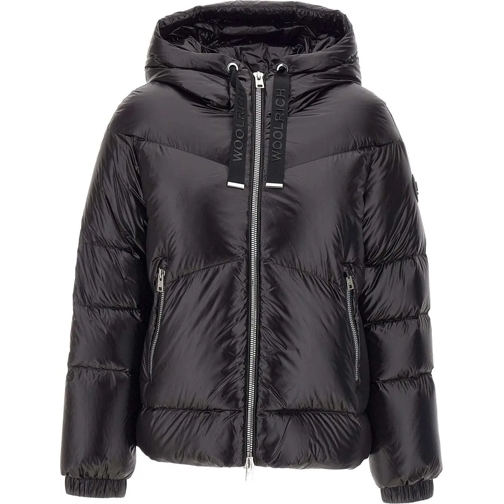 Woolrich Vestes d'été Coats Black schwarz