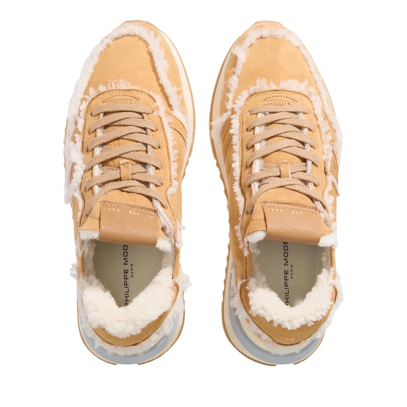 Philippe Model Low-Top-Sneaker Tropez 2.1 Low Woman Mouton Daim_Cognac(Image 6)