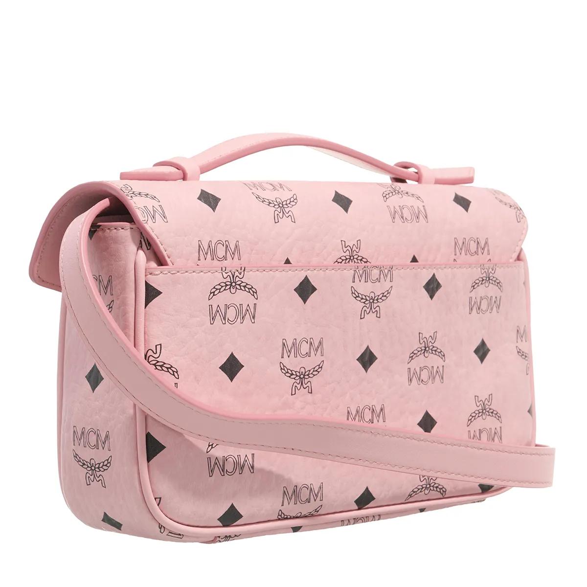 MCM Crossbody bags Tracy Crossbody Medium in poeder roze