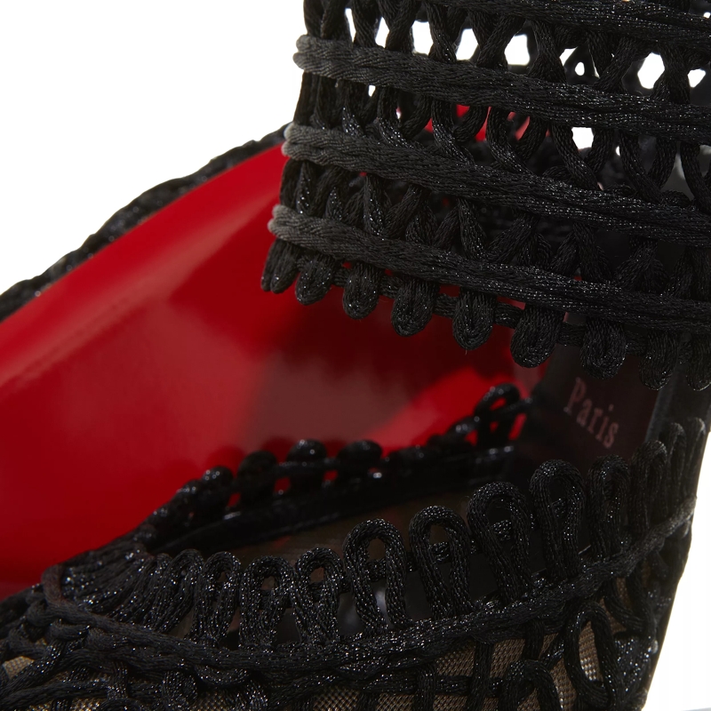 Christian Louboutin Mules Deia 100 mm Mules Black(Image 3)