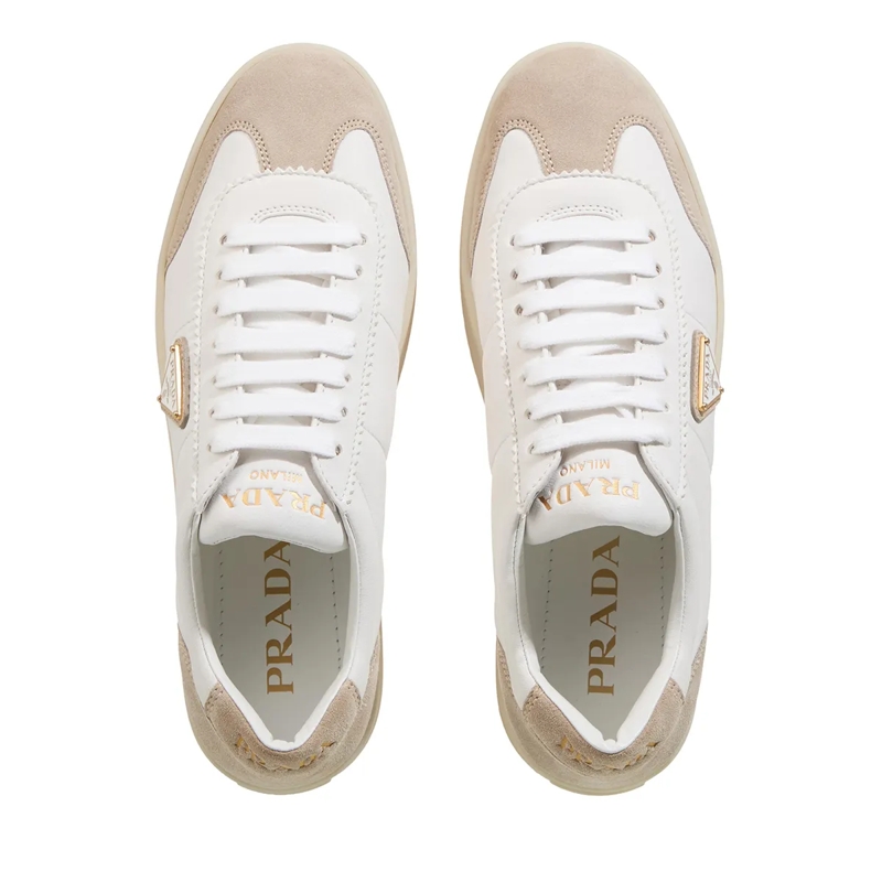 Prada Low-Top-Sneaker Downtown Bold Bianco(Image 7)