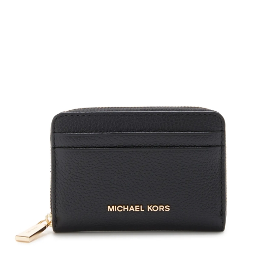 MICHAEL Michael Kors Portemonnaie mit Zip-Around-Reißverschluss Michael Kors Schwarz Leder Geldbörse 32T4GJ6Z5L-00 Schwarz