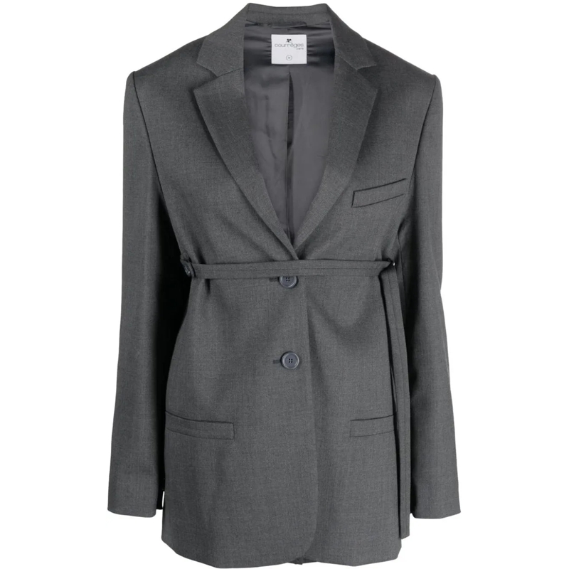 Courrèges Übergangsjacke Jackets Steel Grey grau