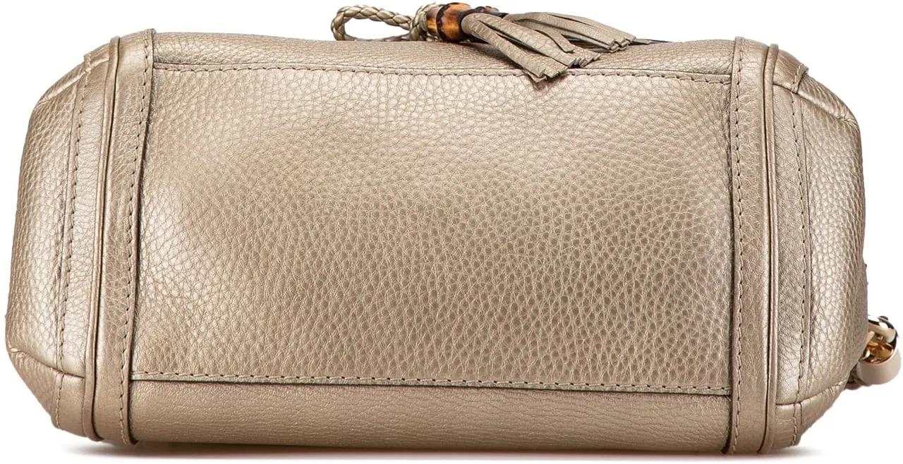 Gucci Totes & shoppers Leather Bella Satchel in goud