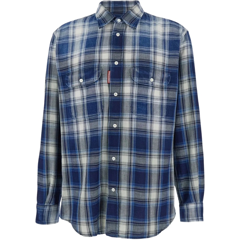 Dsquared2 Legeres Oberteil Shirts Blue blau