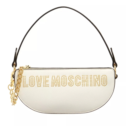 Love Moschino Little Studs Bianco Crossbody Bag