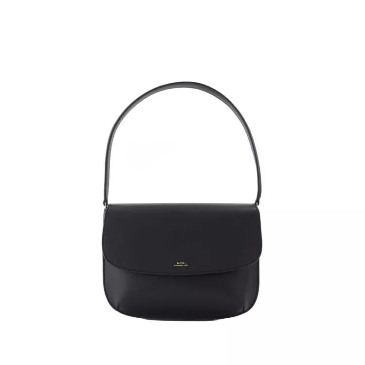 A.P.C. Shopper - Sarah Shoulder Bag - Leather - Black - Gr. unisize - in Schwarz - für Damen