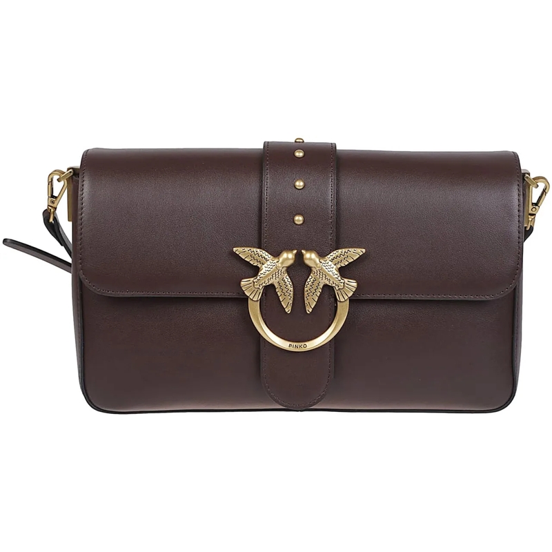 Pinko Fourre-tout Love One Classic Slouchy Mb Charms Bag Red rot