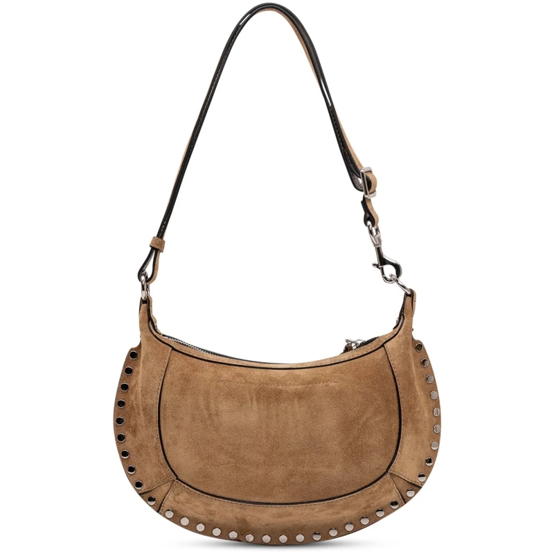 Isabel Marant Sac à bandoulière Borsa Oksan Moon a Spalla beige(Image 3)