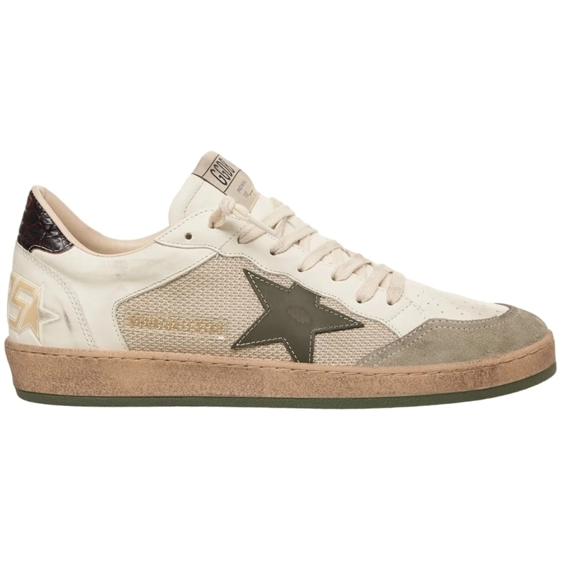 Golden Goose Low-Top-Sneaker Sneakers 'Ball Star Double Quarter' beige