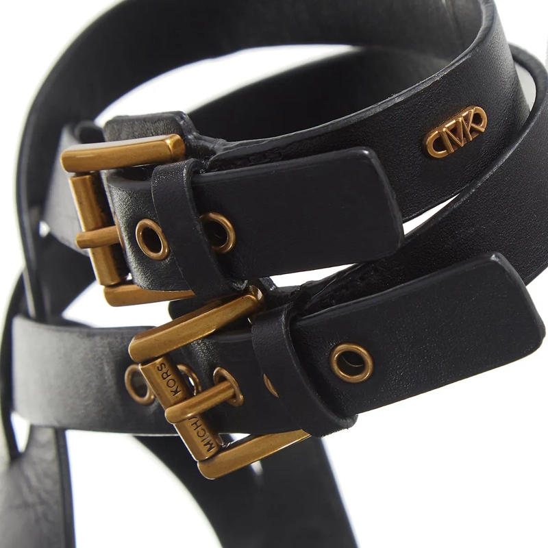 MICHAEL Michael Kors Sandaletten mit Absatz Irene Kitten Sandal Black(Image 5)