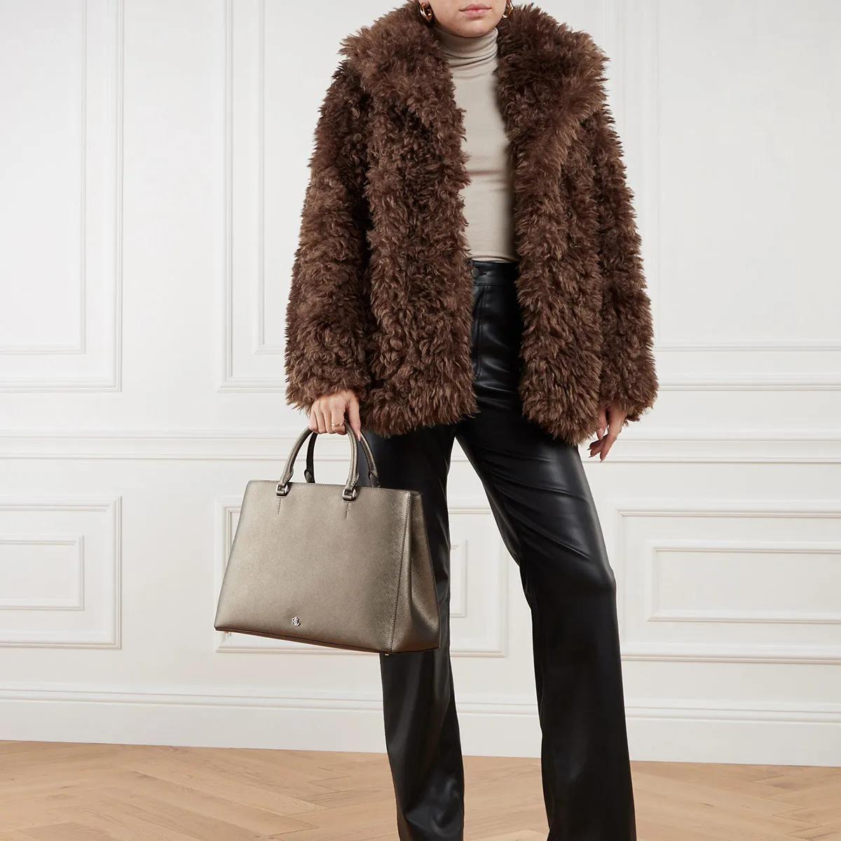 Lauren Ralph Lauren Satchels Hanna 37 Satchel Large in taupe