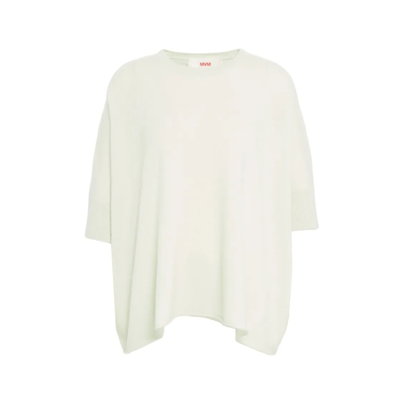 Mvm Trui Oversized Knit Sweater Green