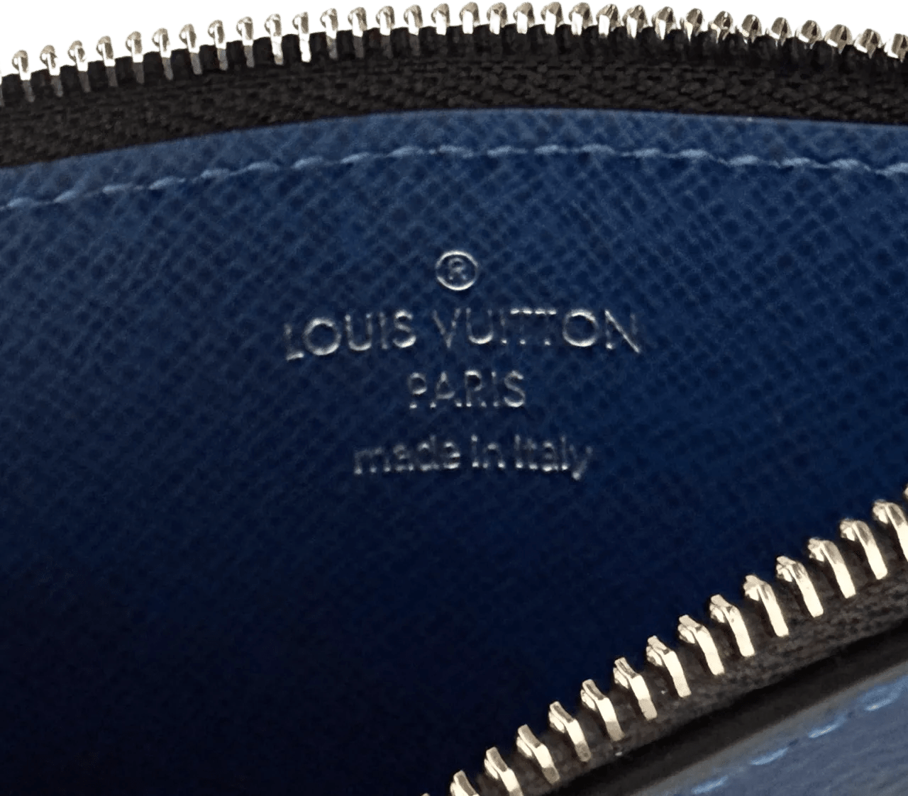 Thumbnail - Louis Vuitton Portemonnaie - Louis Vuitton Taigarama Card Case M30270 Blue - Gr. unisize - in Blau - für Damen