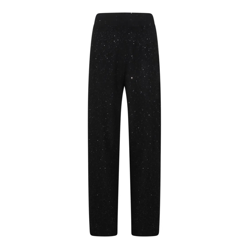 Fabiana Filippi  Black Cotton Pants Black