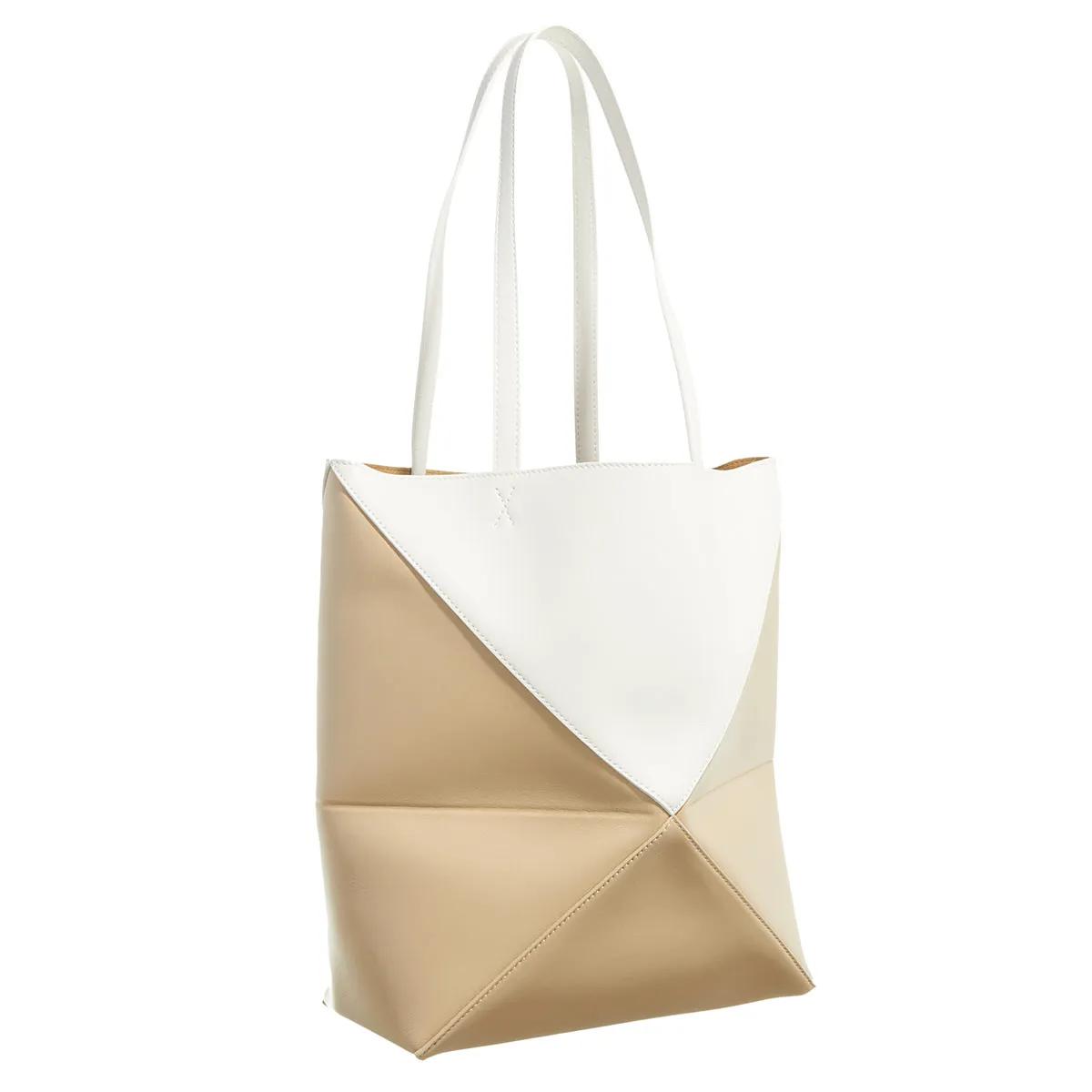 Loewe Shoppers & Totes Puzzle Fold in beige