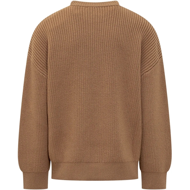 Marine Serre  Maglia con Logo beige(Image 2)