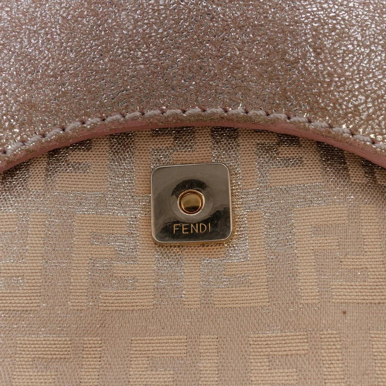Thumbnail - Fendi Crossbody Bags - Zucchino Canvas Sweety Handbag - Gr. unisize - in Silber - für Damen