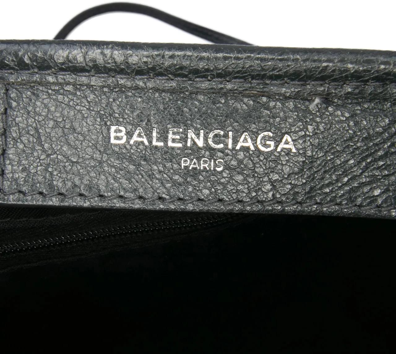 Thumbnail - Balenciaga Hobo Bags - Leather Navy Cabas Satchel XS - Gr. unisize - in Schwarz - für Damen