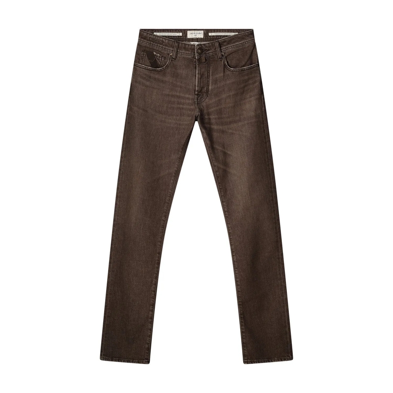 Jacob Cohen Jeans Slim-Fit Jeans Bard aus Baumwoll-Mix braun