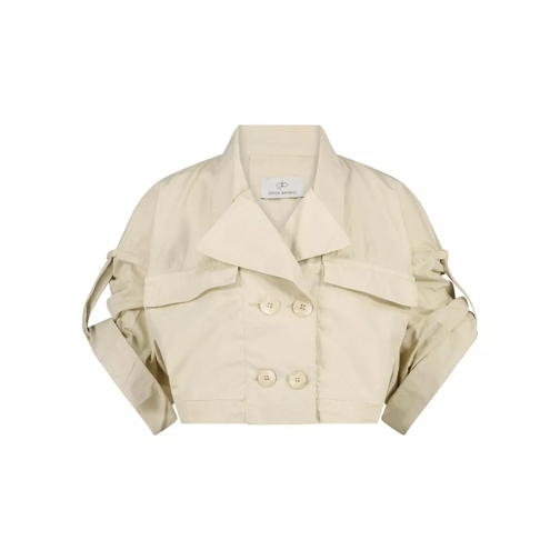 Gitta Banko Cropped Jacke Fiona Beige 