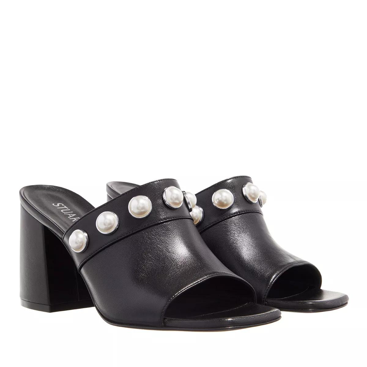 Black studded mules online