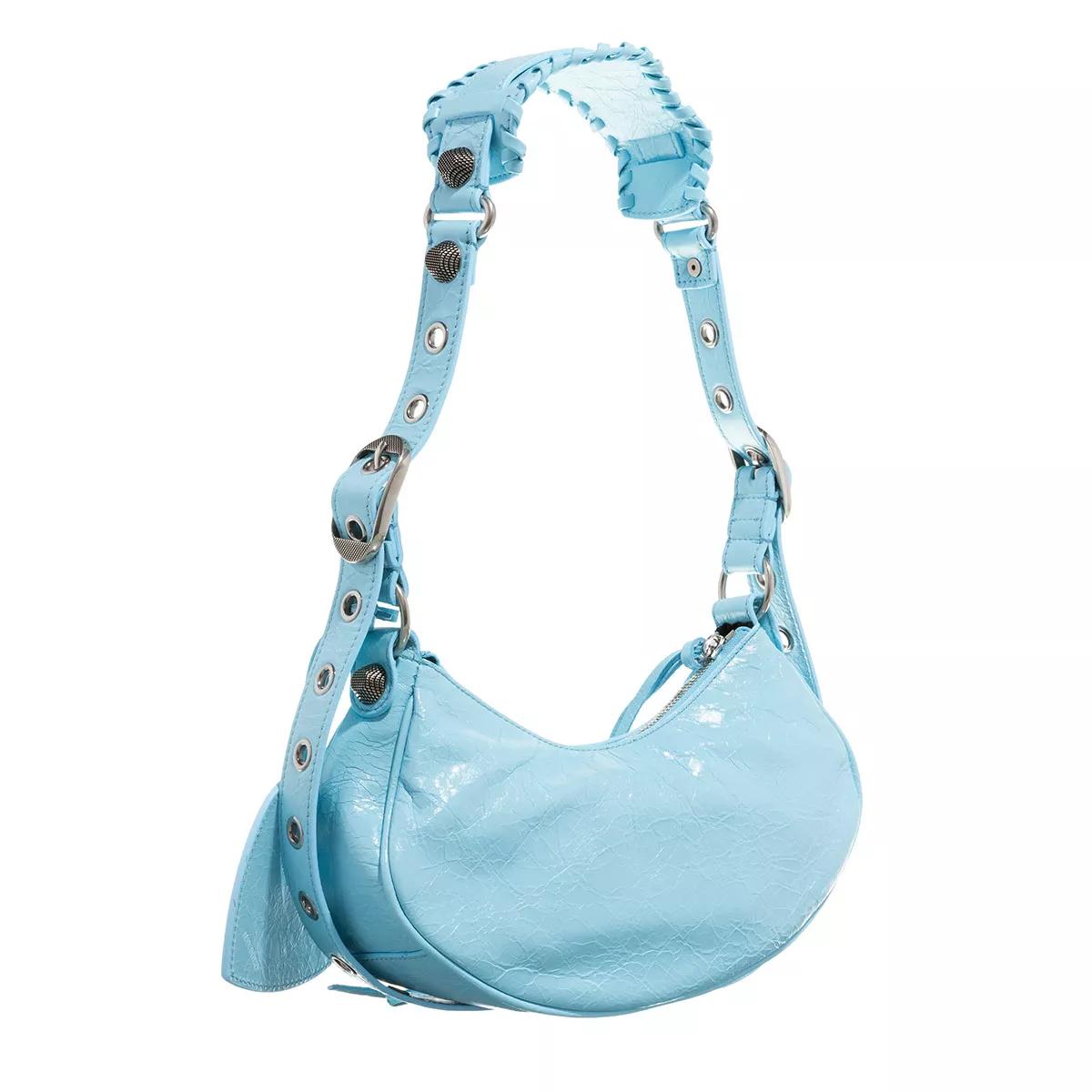 Balenciaga Pochettes Le Cagole XS Shoulder Bag in blauw