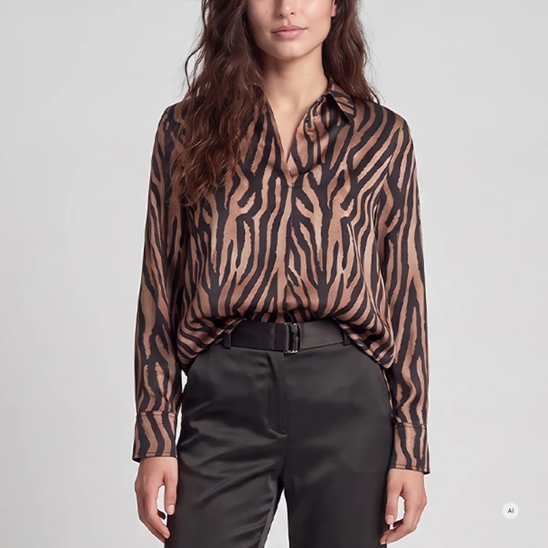 Marc Aurel Bluse Bluse- mit Knopfverschluss- Rückenpasse mit Fal schwarz(Image 3)
