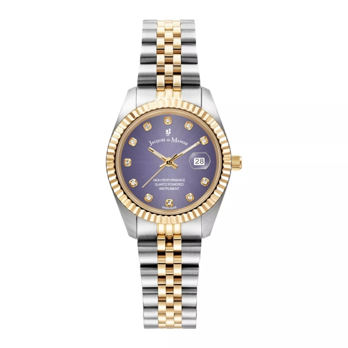 Jacques du Manoir Jacques du Manoir Inspiration Damenuhr JWL01205 Gold farbend,Silber farbend Quartz Watch