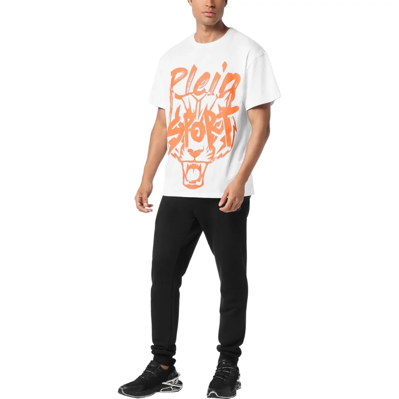 Plein Sport T-Shirt T-Shirt Rundhalsausschnitt Ss weiss(Image 4)