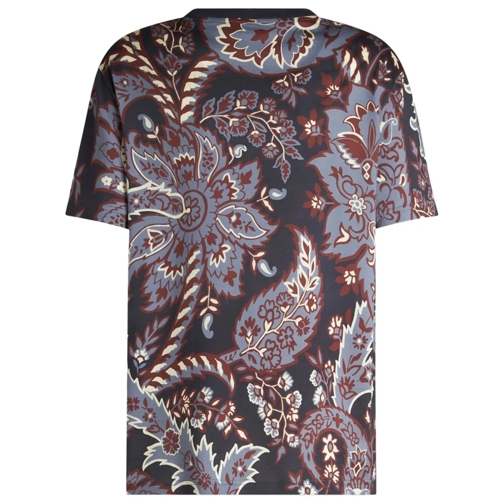 Etro Multicolored Paisley-Print T-Shirt Multicolor T-tröjor