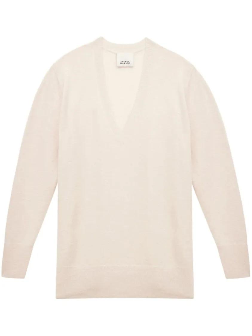 Thumbnail - Isabel Marant - Larana Sweater - Größe 38 - beige