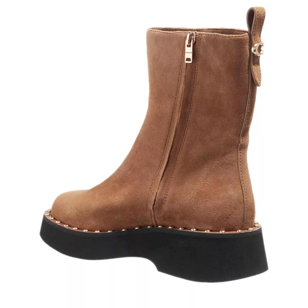 Coach suede ankle store bootie