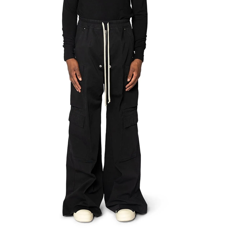 Rick Owens  DOUBLE CARGO JUMBO BELAS BLACK schwarz