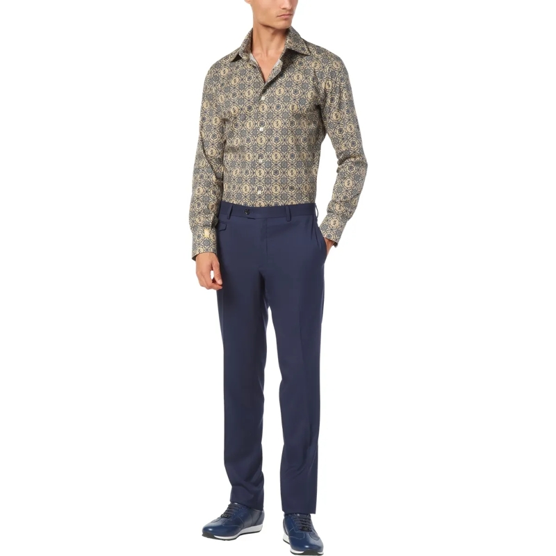 BILLIONAIRE Hemd Hemd Slim Fit beige (Image 3)